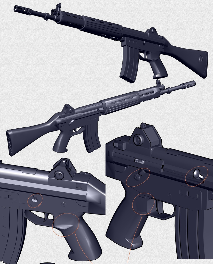 アサルトライフル(自衛隊自動小銃)