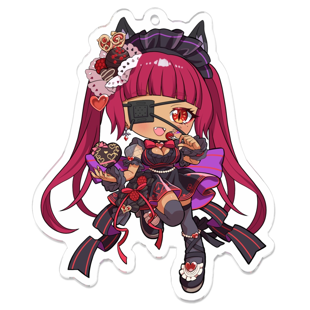 MISAKIアクリルキーホルダー メイドVer