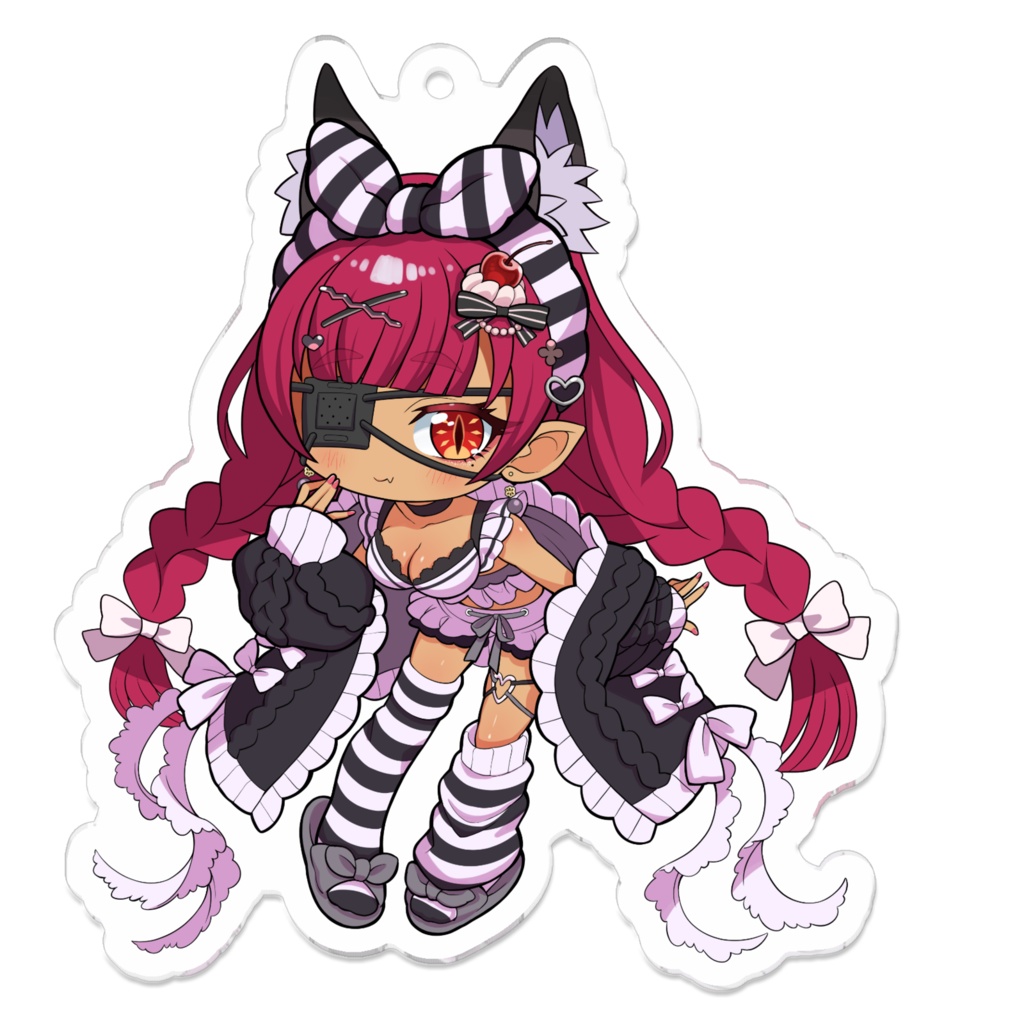 MISAKIアクリルキーホルダー ルームウェアVer