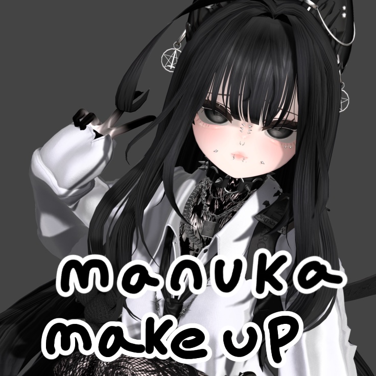 Xo Manuka Makeup Texture & Blendshapes