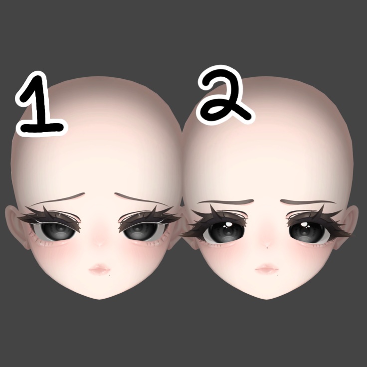 Xo Manuka Makeup Texture & Blendshapes