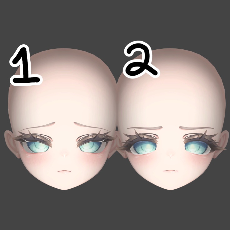 Xo Manuka Makeup Texture & Blendshapes