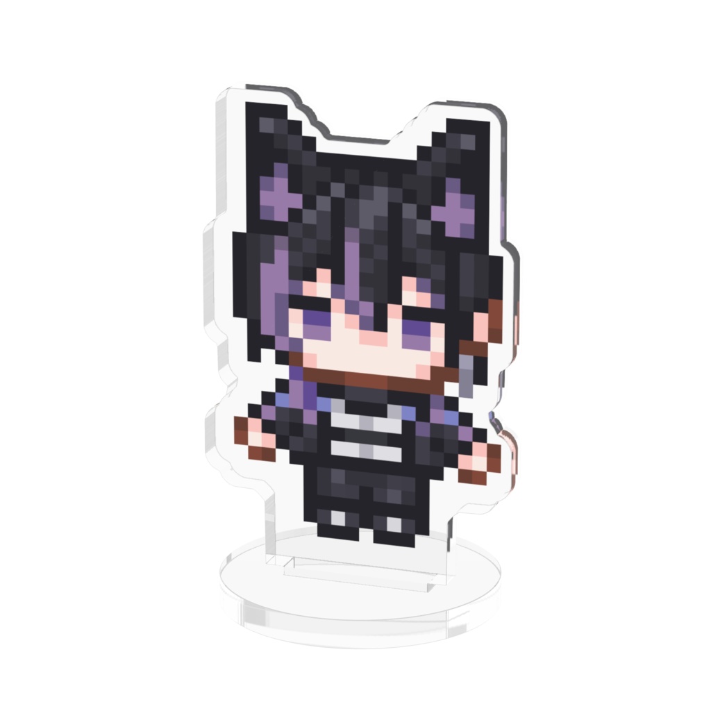 【狼杜みず1周年記念】ドット絵ミニアクスタ