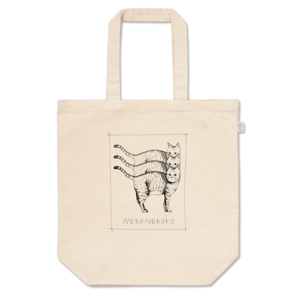 ねこ分身の術トート