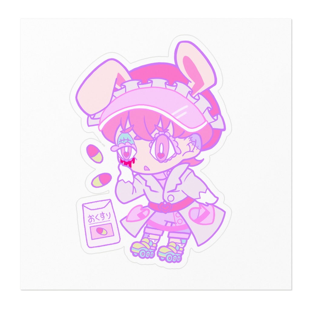 ちびきゃんでぃ_ステッカー