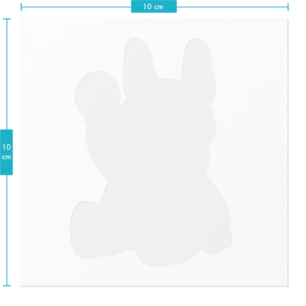 コテツダイウサギ_ステッカー_クッキー