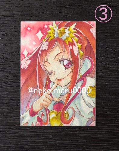 色紙、ATC、原画