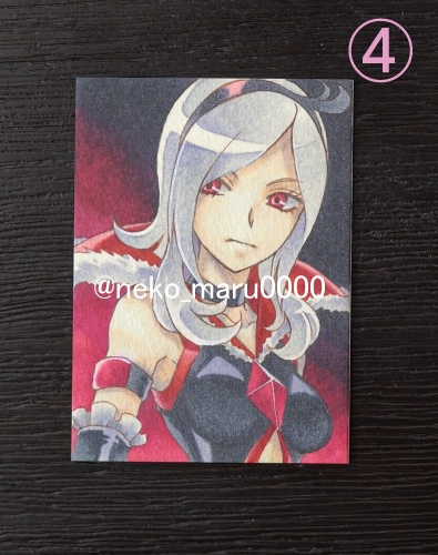 色紙、ATC、原画