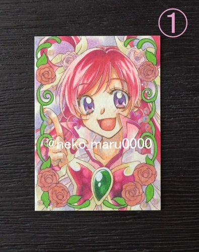 色紙、ATC、原画