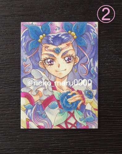 色紙、ATC、原画