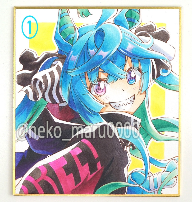 色紙原画【ウマ娘】