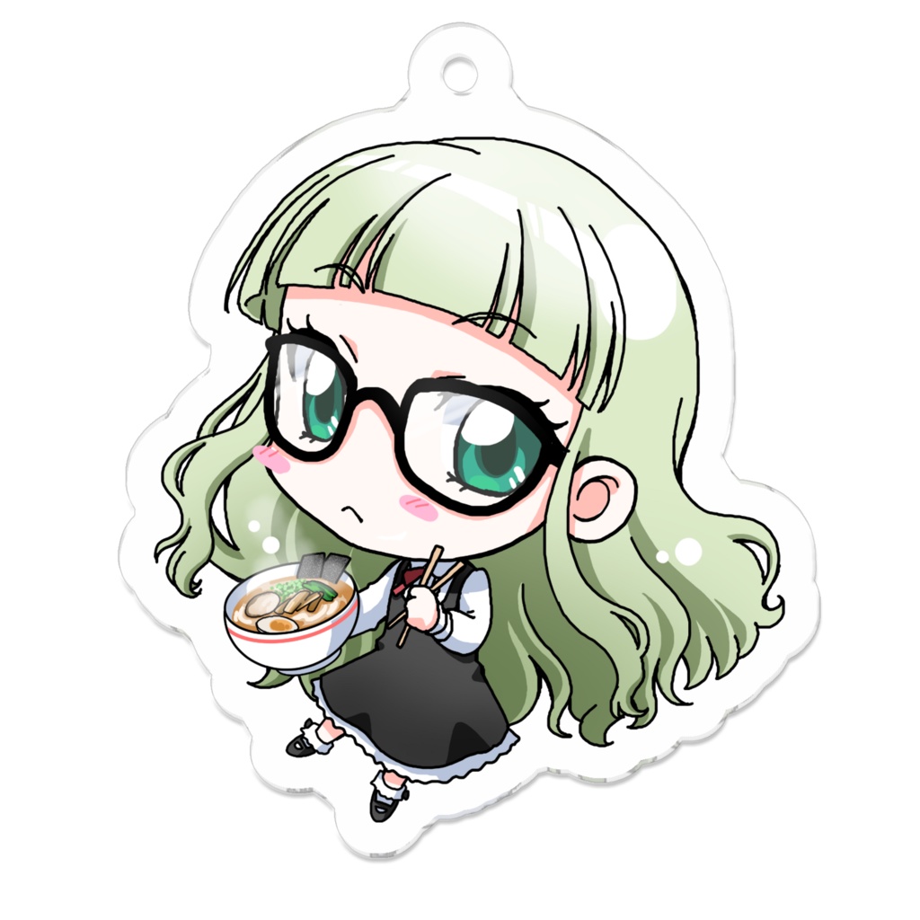 にんにくラーメンユリカ様アクリルキーホルダー