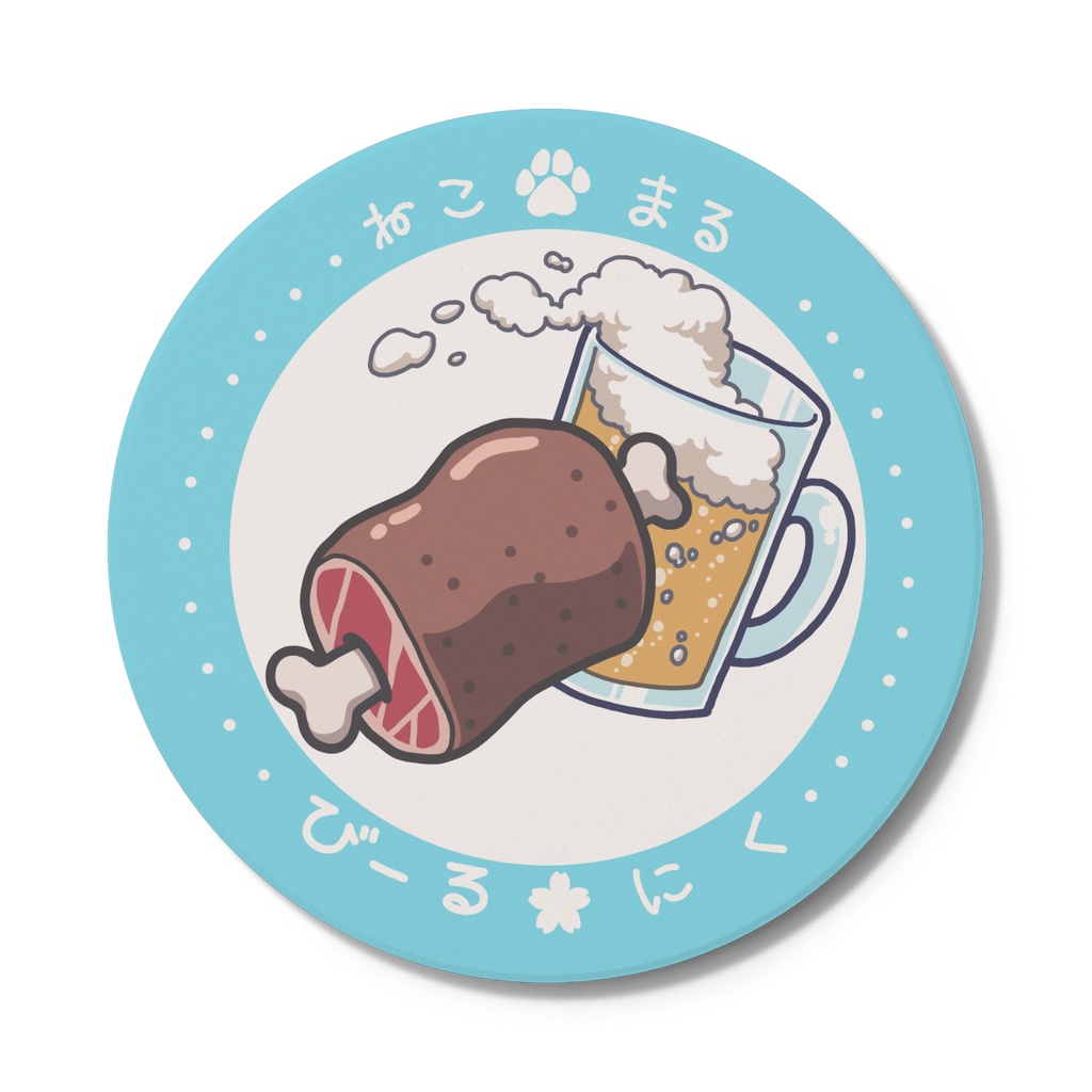 肉＆ビール コースター