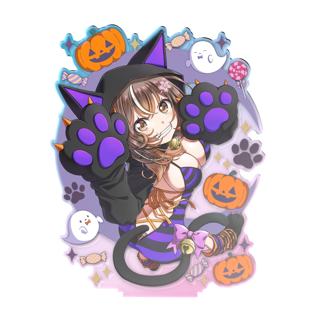 ハロウィンオーロラアクリルスタンド