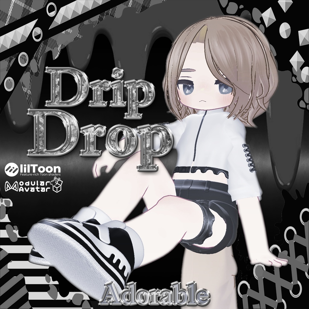 《販売記念セール中》Drip♡Drop【まめふれんず・えも研素体対応】