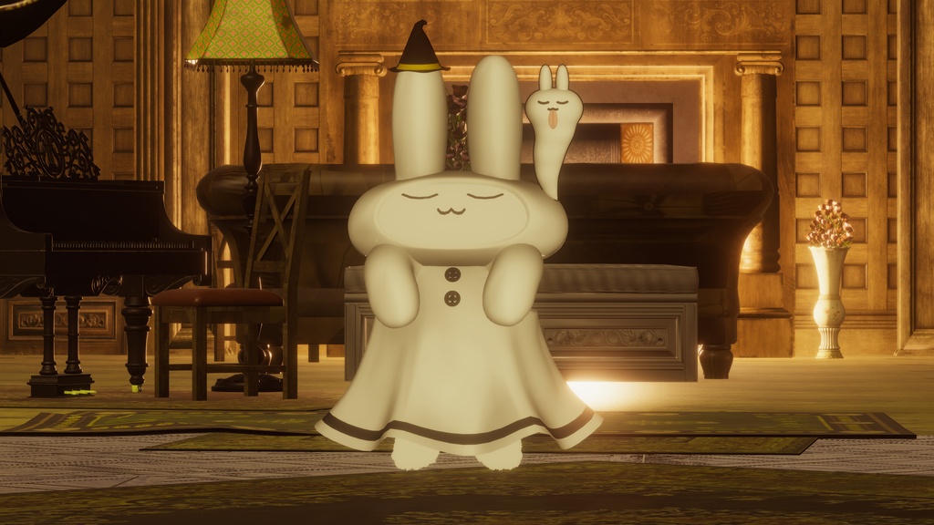 簡単着せ替え!【すやすやうさぎ対応】すやすやごーすと