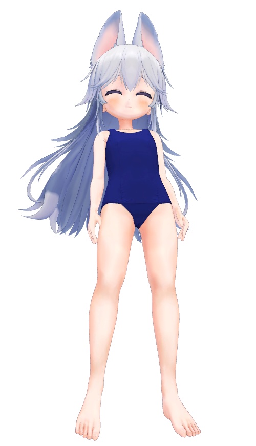 オリジナル3Dモデル 菫(Sumire)