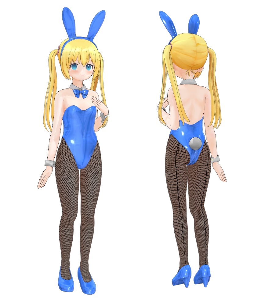 オリジナル3Dモデル VRChat対応 ベースモデル LO1126/1136