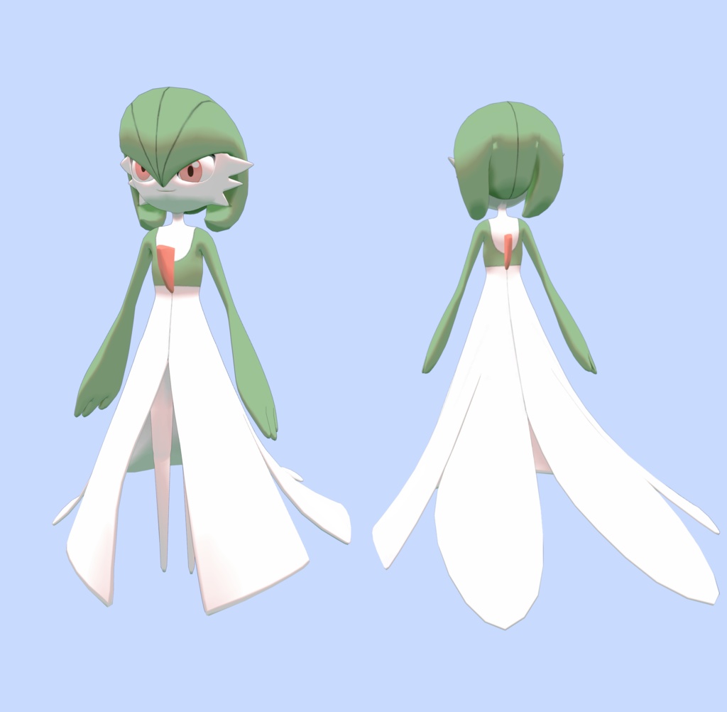 VRChat対応 サーナイト (Gardevoir)