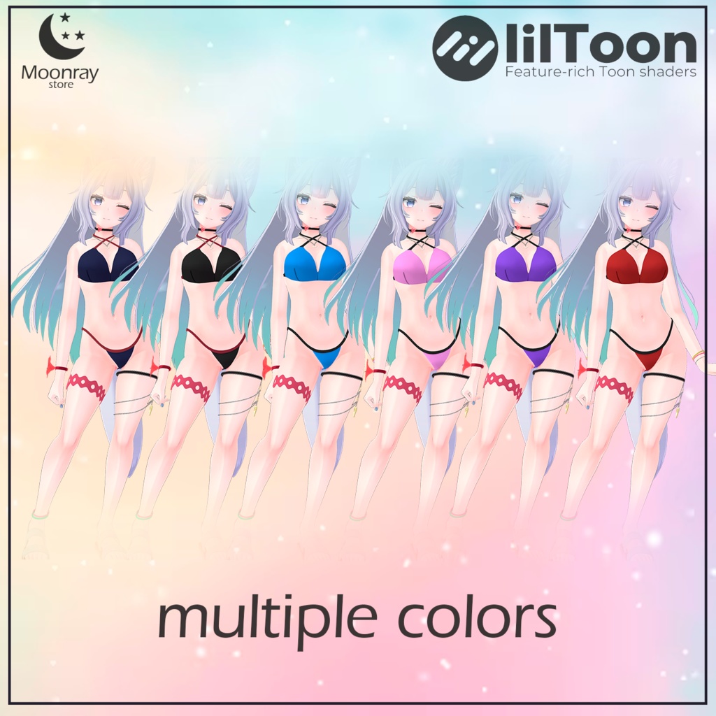 Sweet Bikini v2.0 - For Wolferia ( ウルフェリア用衣装 )