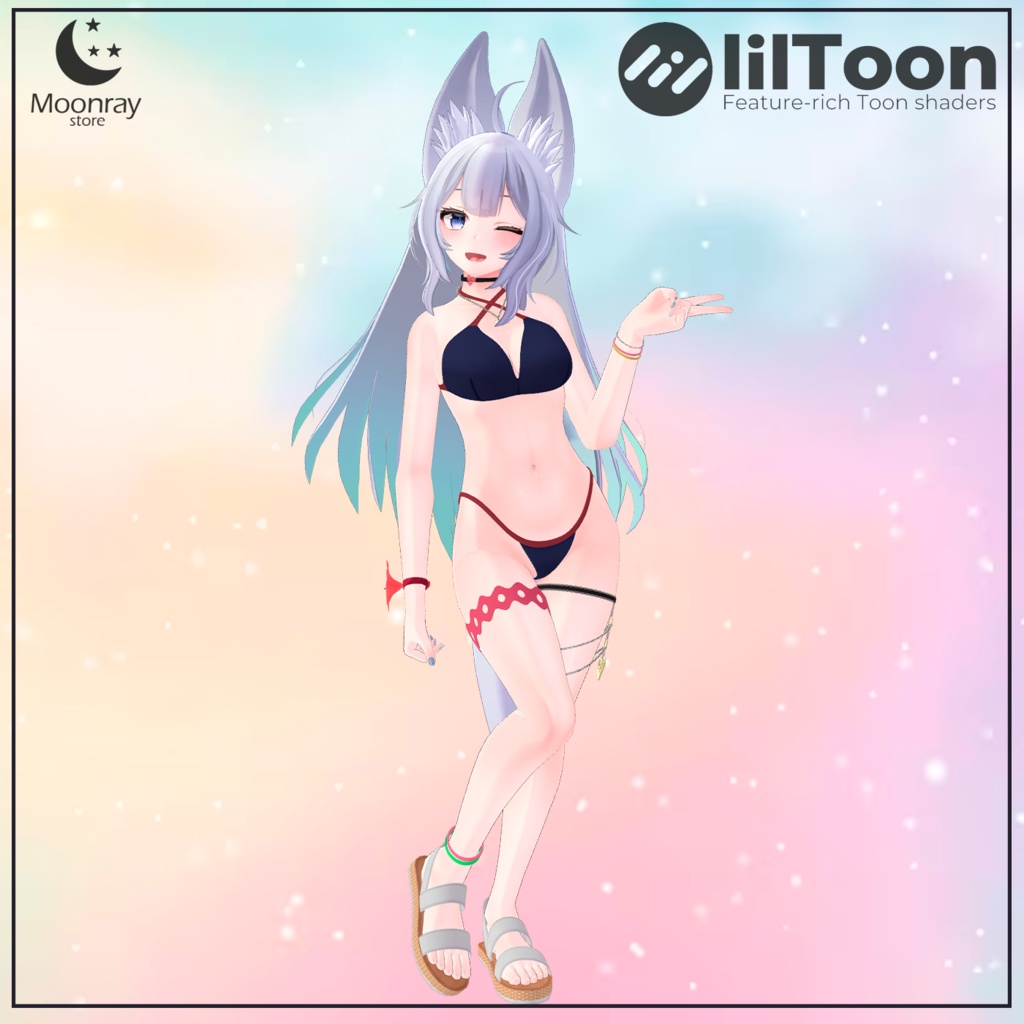 Sweet Bikini v2.0 - For Wolferia ( ウルフェリア用衣装 )