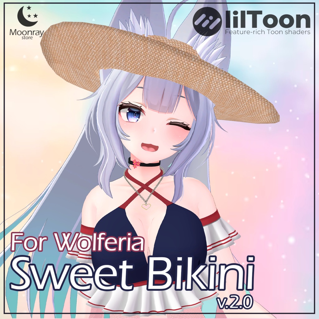 Sweet Bikini v2.0 - For Wolferia ( ウルフェリア用衣装 )