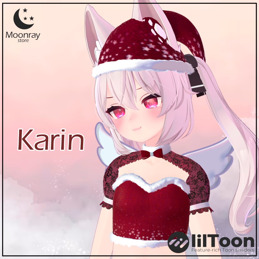 Christmas Angel - クリスマスの天使 【マヌカ、カリン、モエ、リンドウ、セレスティア、ライムに対応】