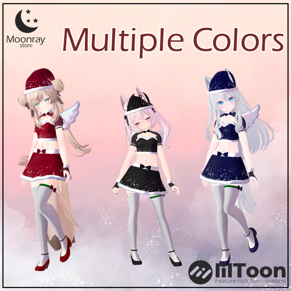 Christmas Angel - クリスマスの天使 【マヌカ、カリン、モエ、リンドウ、セレスティア、ライムに対応】