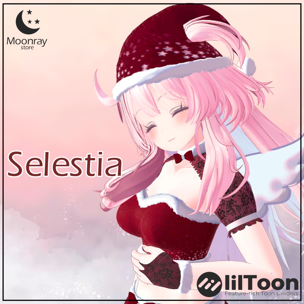 Christmas Angel - クリスマスの天使 【マヌカ、カリン、モエ、リンドウ、セレスティア、ライムに対応】