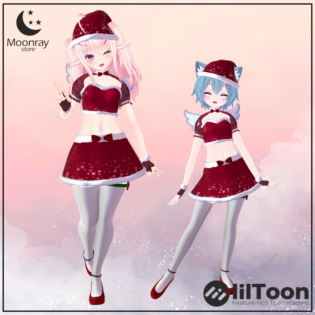 Christmas Angel - クリスマスエンジェル【メイユン、ラスク、ルフィーナ、イーヨ、マヤ、遊戯美世、キキョウ対応】