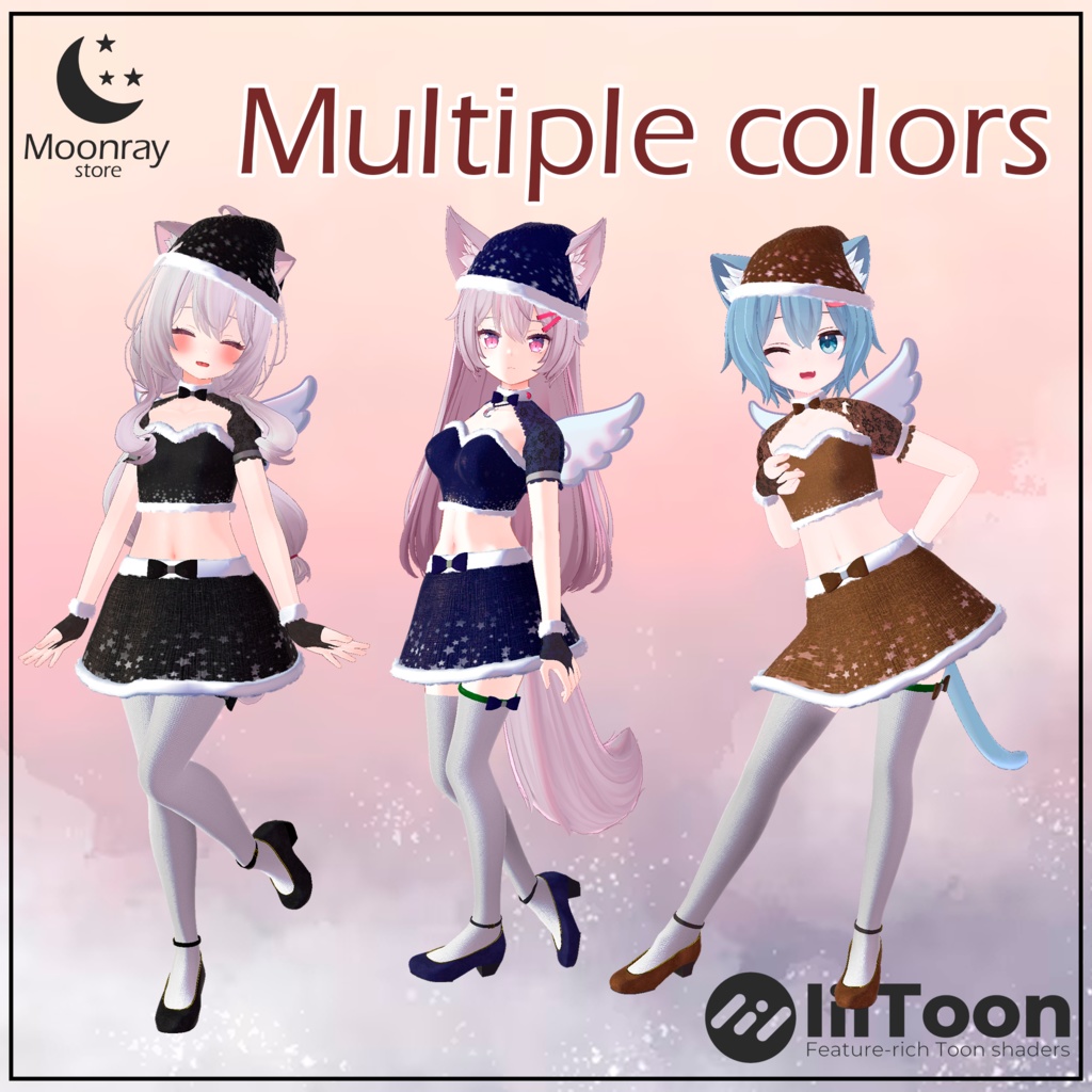 Christmas Angel - クリスマスエンジェル【メイユン、ラスク、ルフィーナ、イーヨ、マヤ、遊戯美世、キキョウ対応】