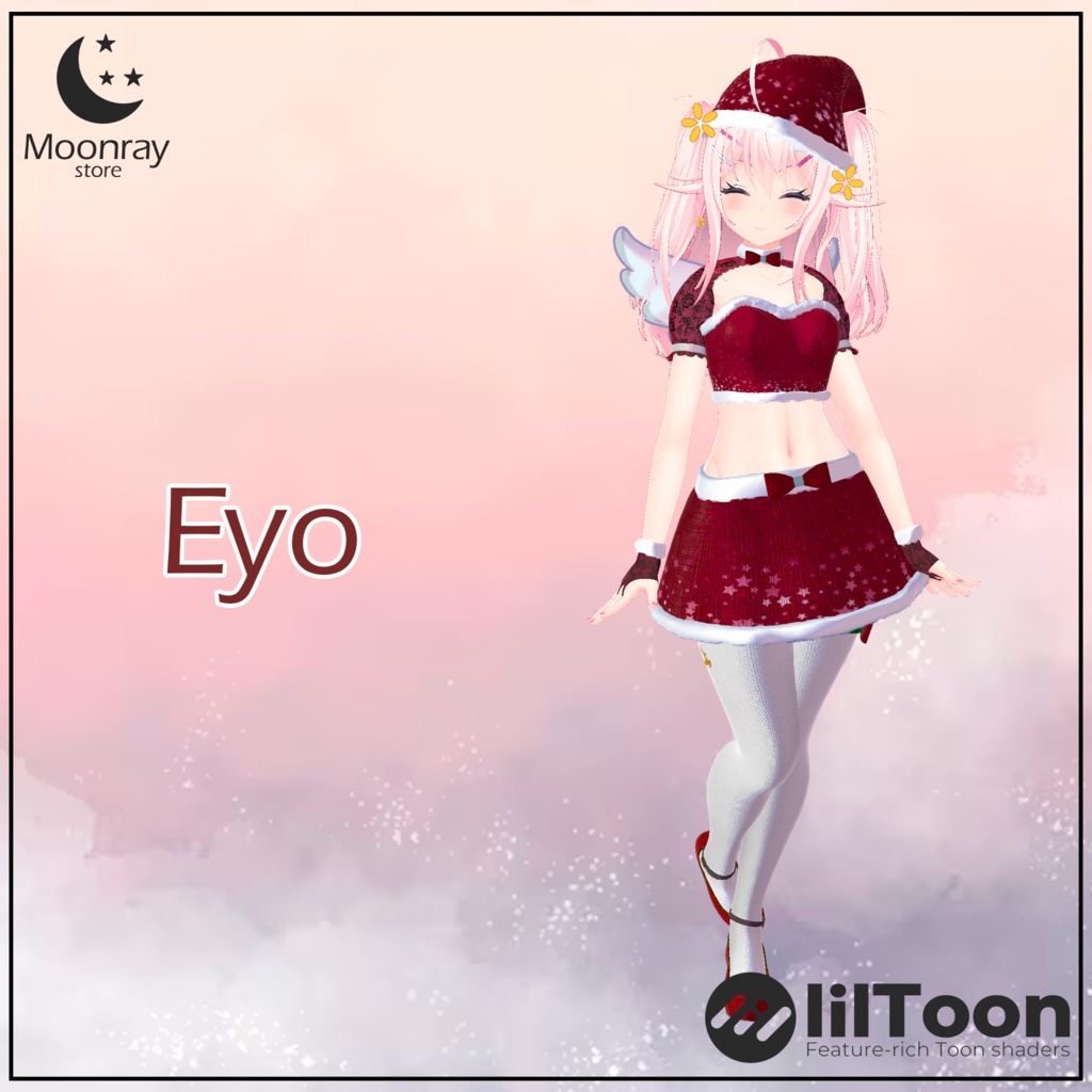 Christmas Angel - クリスマスエンジェル【メイユン、ラスク、ルフィーナ、イーヨ、マヤ、遊戯美世、キキョウ対応】