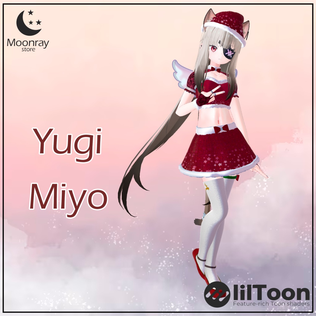 Christmas Angel - クリスマスエンジェル【メイユン、ラスク、ルフィーナ、イーヨ、マヤ、遊戯美世、キキョウ対応】