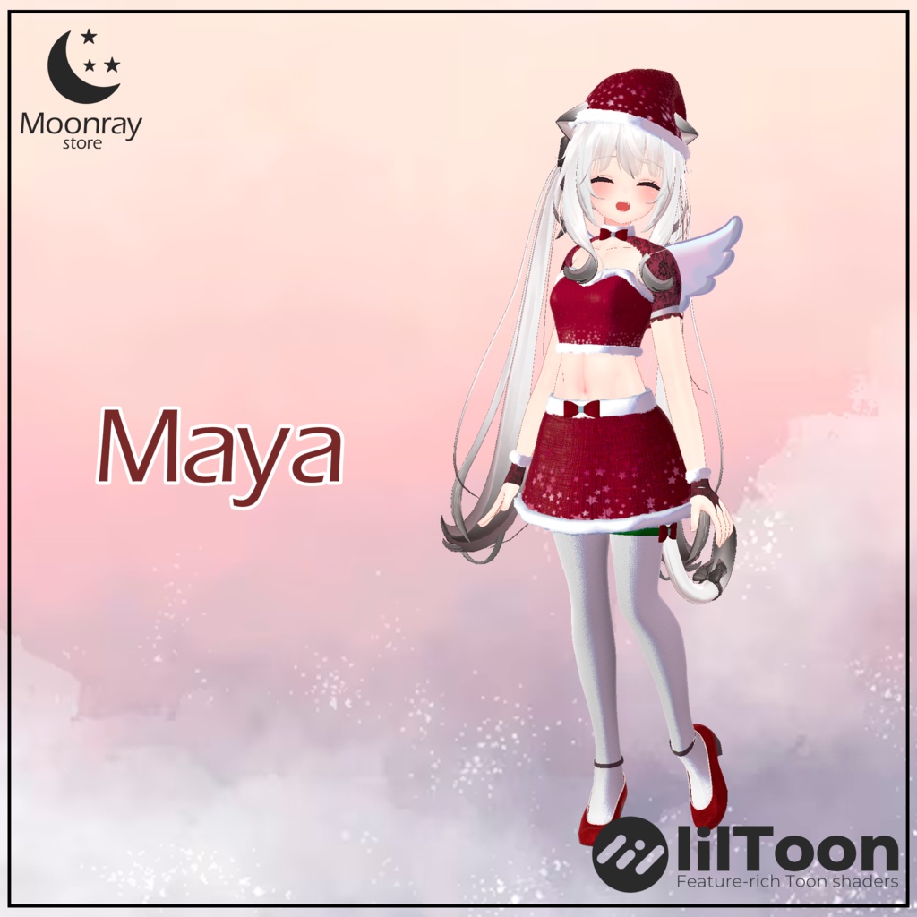 Christmas Angel - クリスマスエンジェル【メイユン、ラスク、ルフィーナ、イーヨ、マヤ、遊戯美世、キキョウ対応】