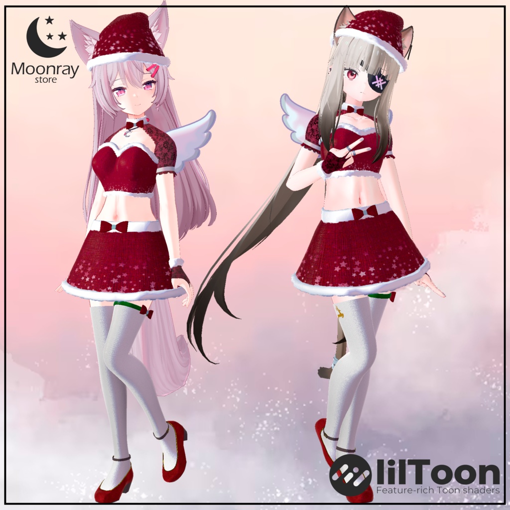 Christmas Angel - クリスマスエンジェル【メイユン、ラスク、ルフィーナ、イーヨ、マヤ、遊戯美世、キキョウ対応】