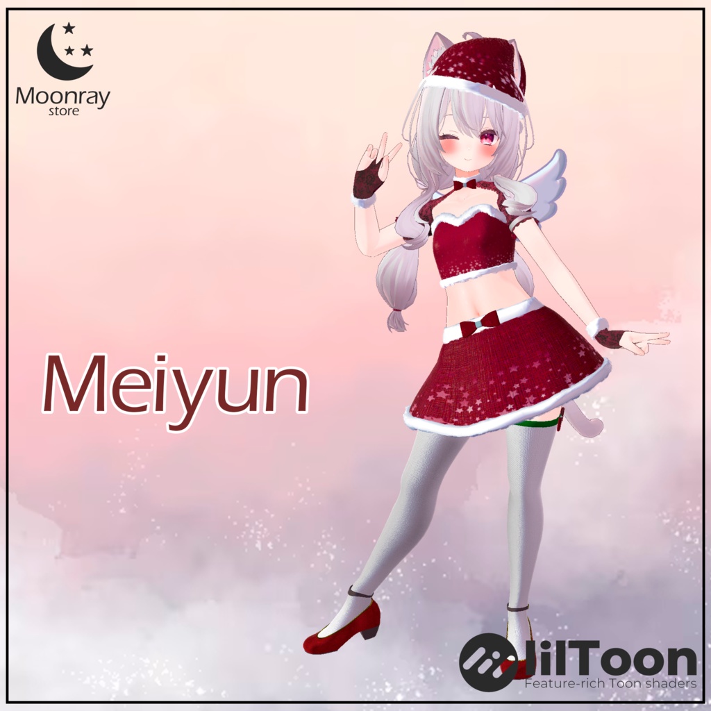 Christmas Angel - クリスマスエンジェル【メイユン、ラスク、ルフィーナ、イーヨ、マヤ、遊戯美世、キキョウ対応】