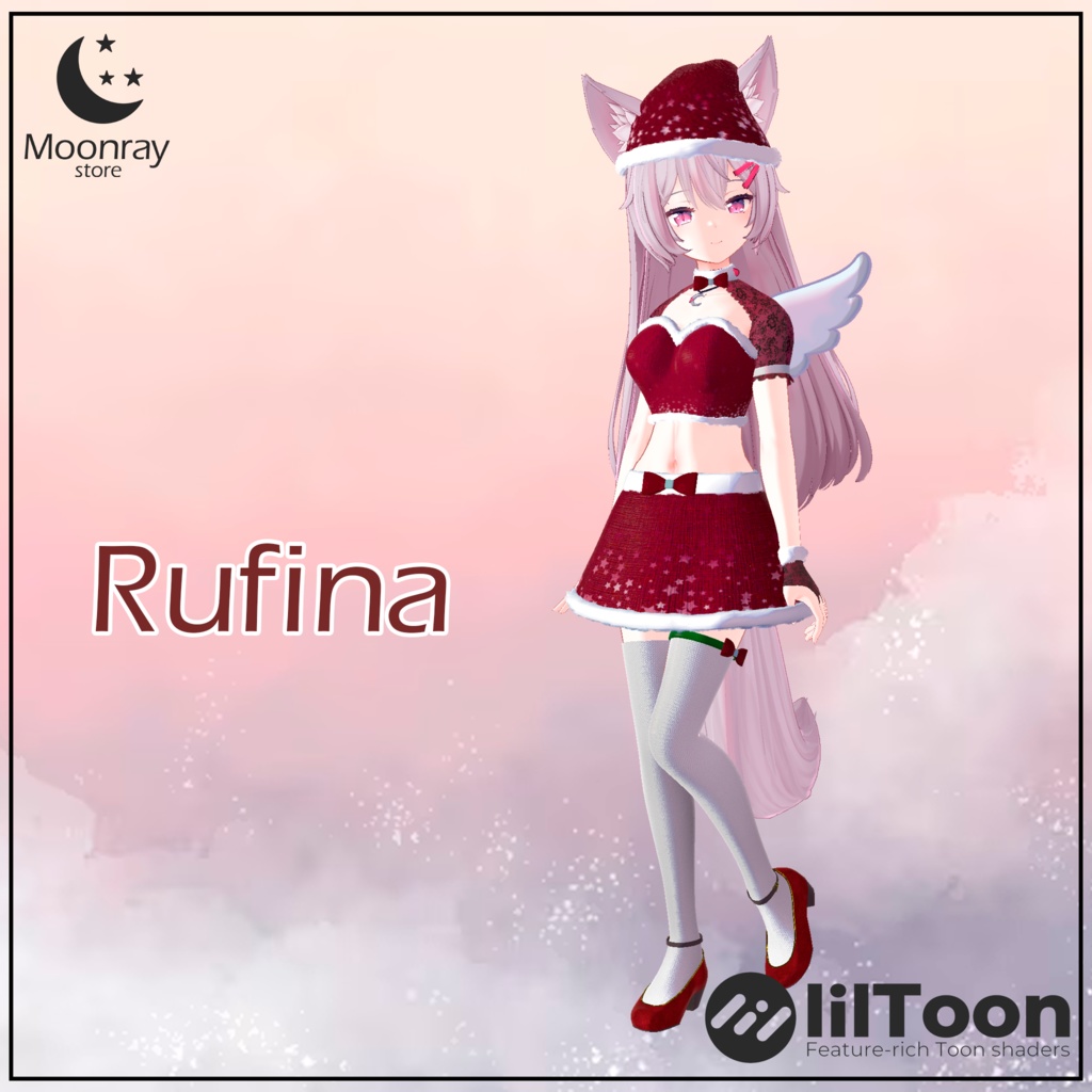 Christmas Angel - クリスマスエンジェル【メイユン、ラスク、ルフィーナ、イーヨ、マヤ、遊戯美世、キキョウ対応】