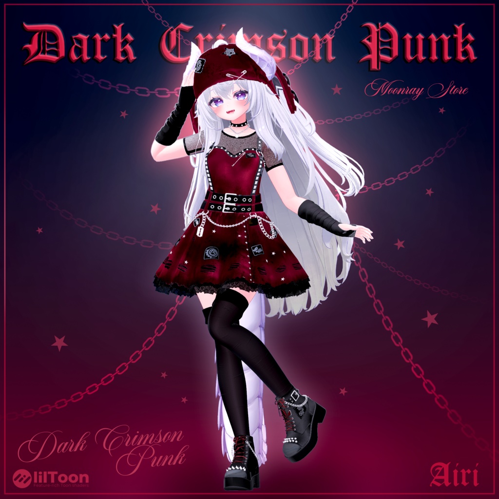 Dark Crimson Punk - ダーククリムゾンパンク - 25 % OFF - 04/18