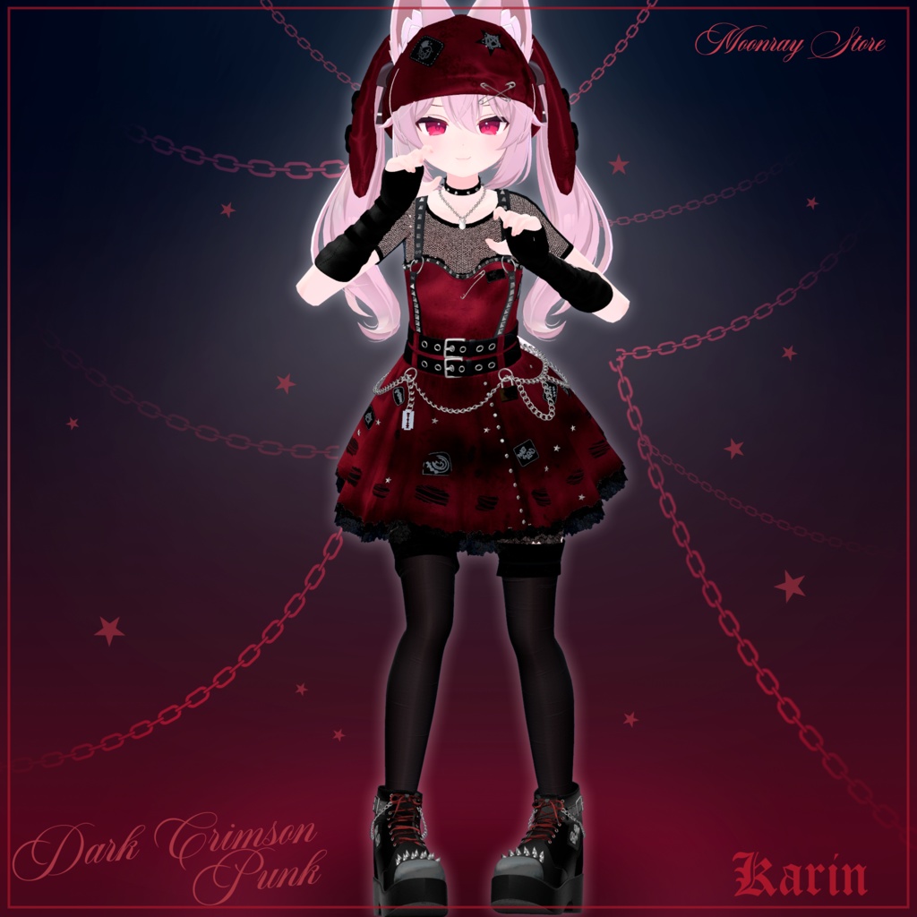 Dark Crimson Punk - ダーククリムゾンパンク - 25 % OFF - 04/18