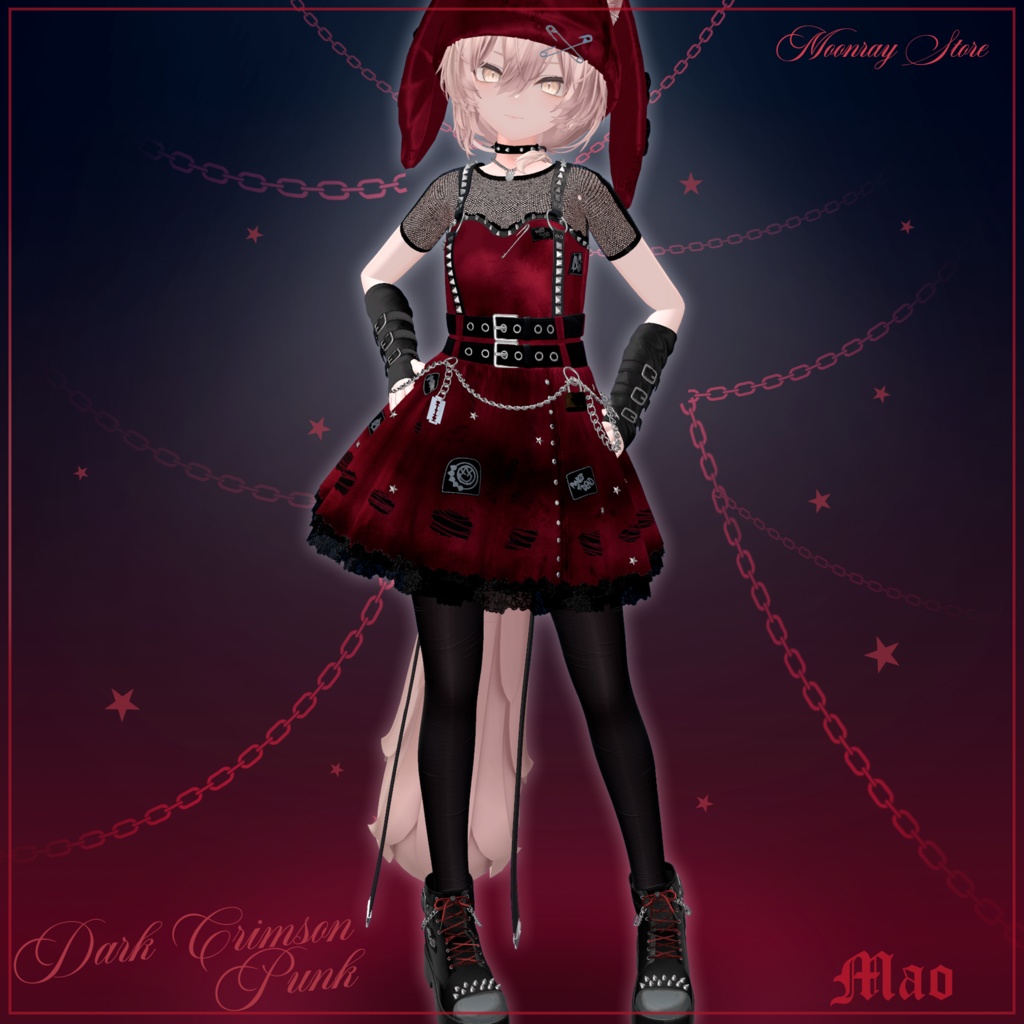 Dark Crimson Punk - ダーククリムゾンパンク - 25 % OFF - 04/18