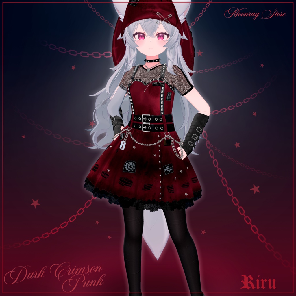 Dark Crimson Punk - ダーククリムゾンパンク - 25 % OFF - 04/18