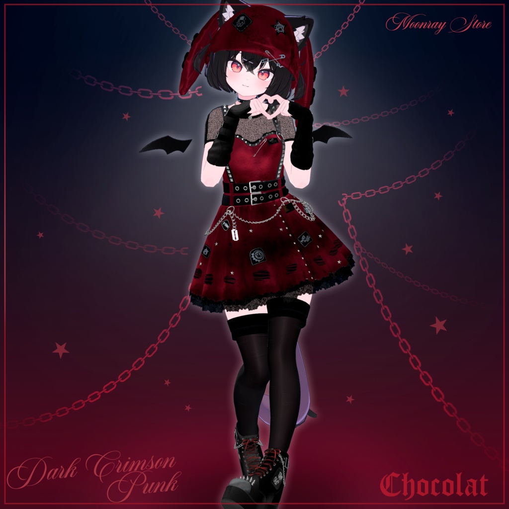 Dark Crimson Punk - ダーククリムゾンパンク - 25 % OFF - 04/18