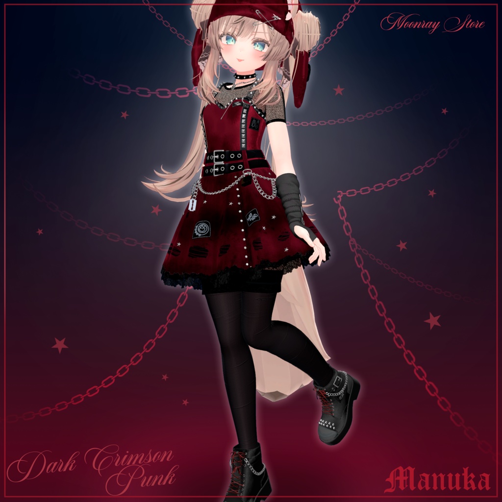 Dark Crimson Punk - ダーククリムゾンパンク - 25 % OFF - 04/18