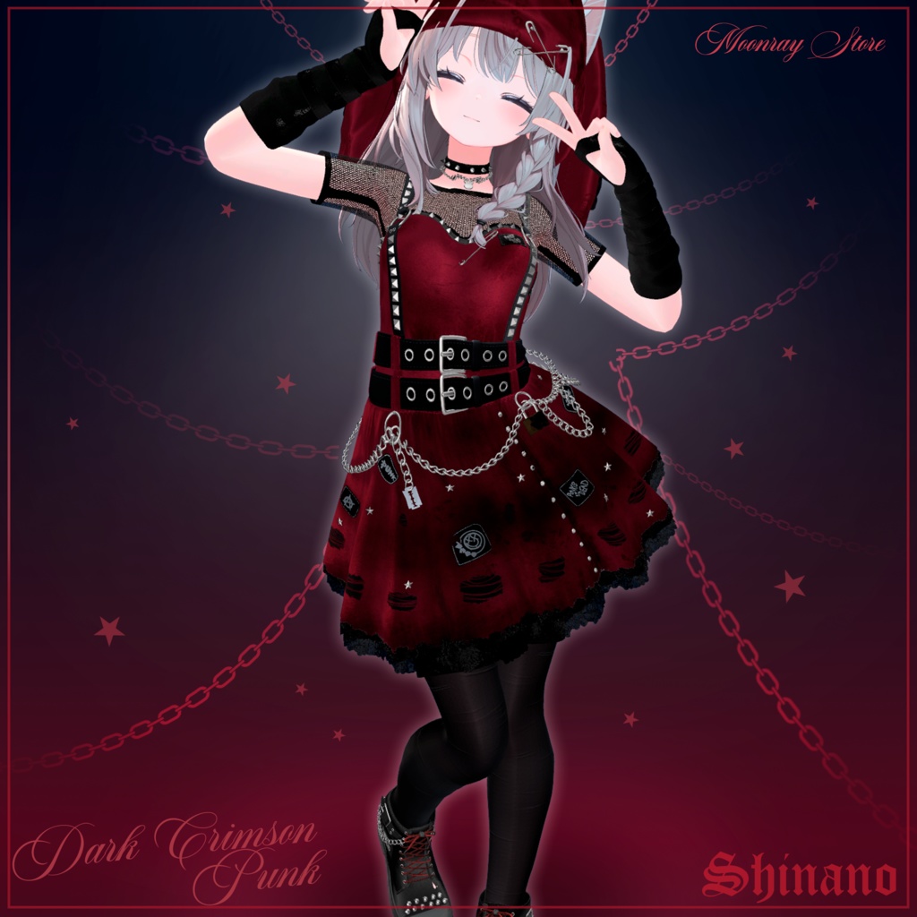 Dark Crimson Punk - ダーククリムゾンパンク - 25 % OFF - 04/18