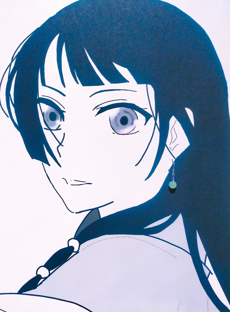 翡翠とアメシストの耳飾り(イヤリングに変更可能)