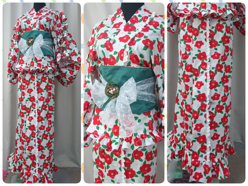 🎀蝶舞う浴衣🎀椿姫