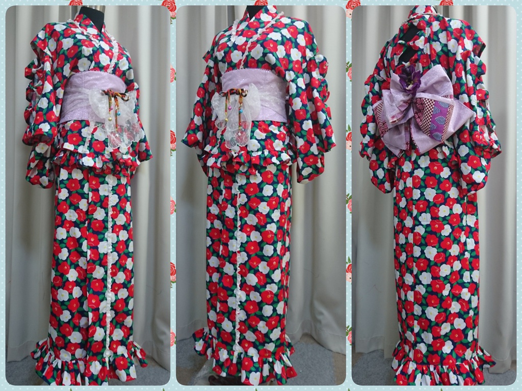 🎀蝶舞う浴衣🎀椿姫