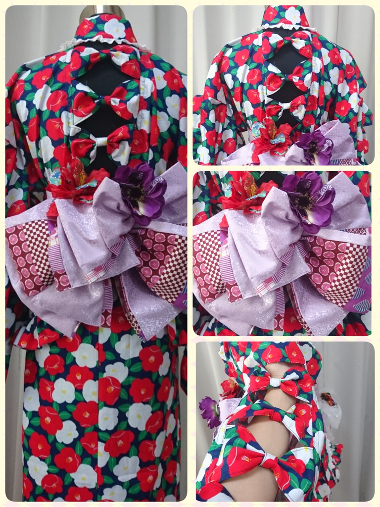 🎀蝶舞う浴衣🎀椿姫