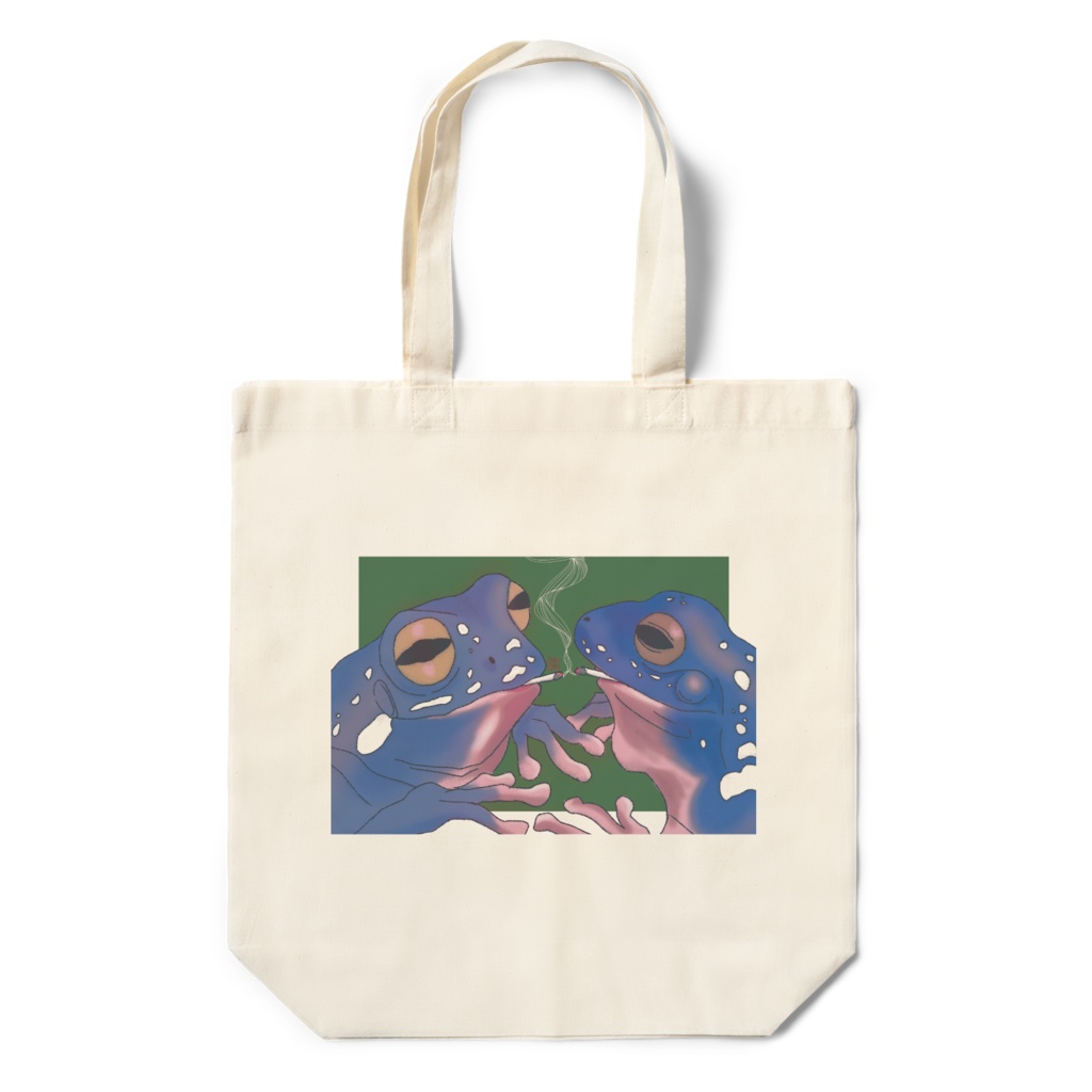 蛙エコバッグ