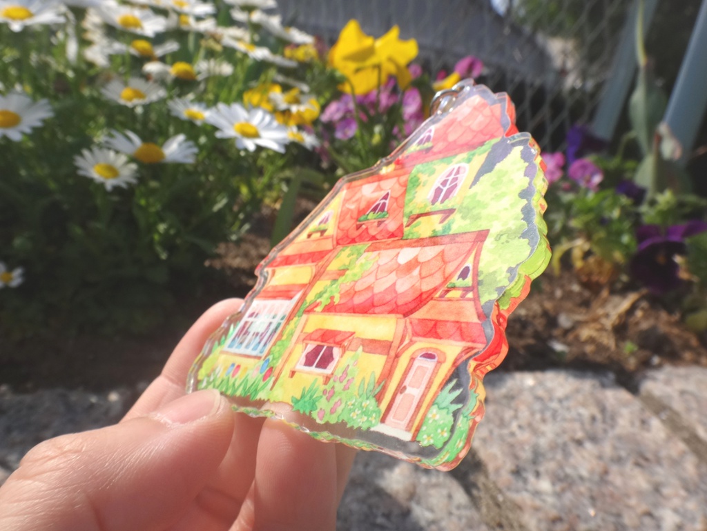 おうちキーホルダー